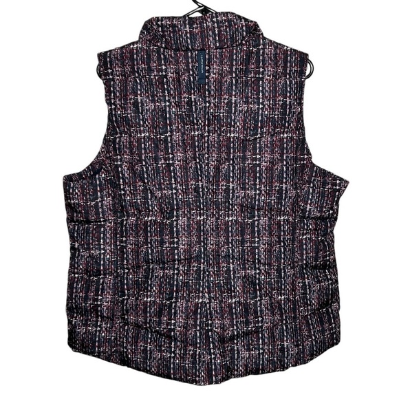 New Lands’ End Womens Down Fill Vest XL Sweater Down Goose Puffer Full Zip BNWT - Picture 6 of 6